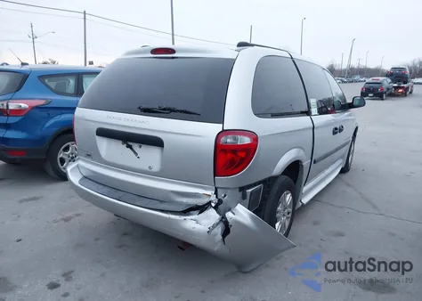 2006 Dodge Grand Caravan Se из США, поврежденный, VIN 1D4GP24R76B555686